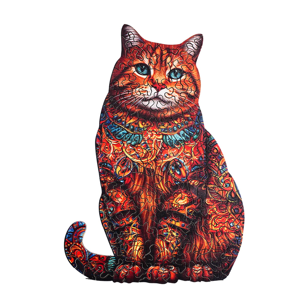 ROBOTIME Exotic Cat Wooden Jigsaw Puzzle