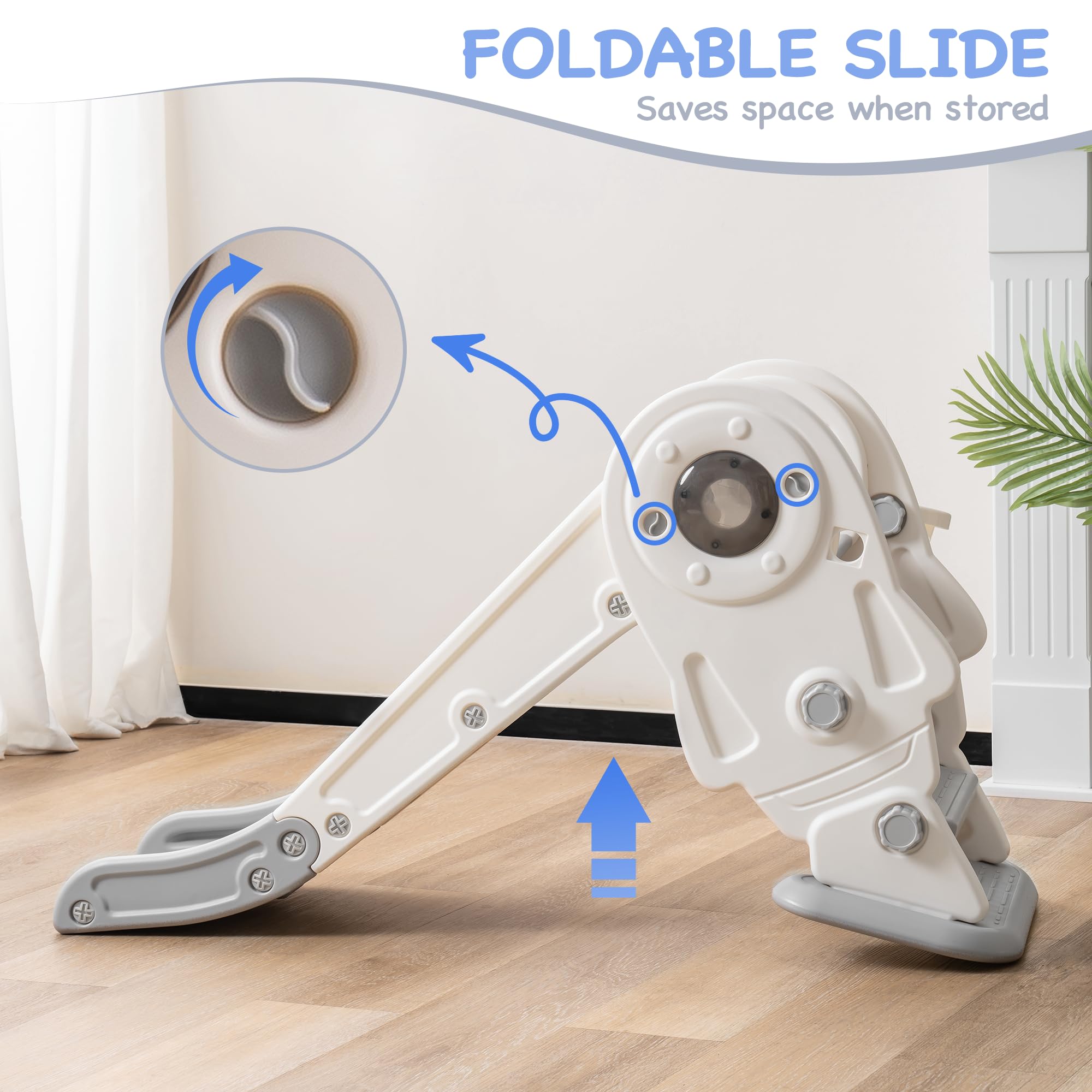 ROBUD Toddler Slide for Indoor & Outdoor