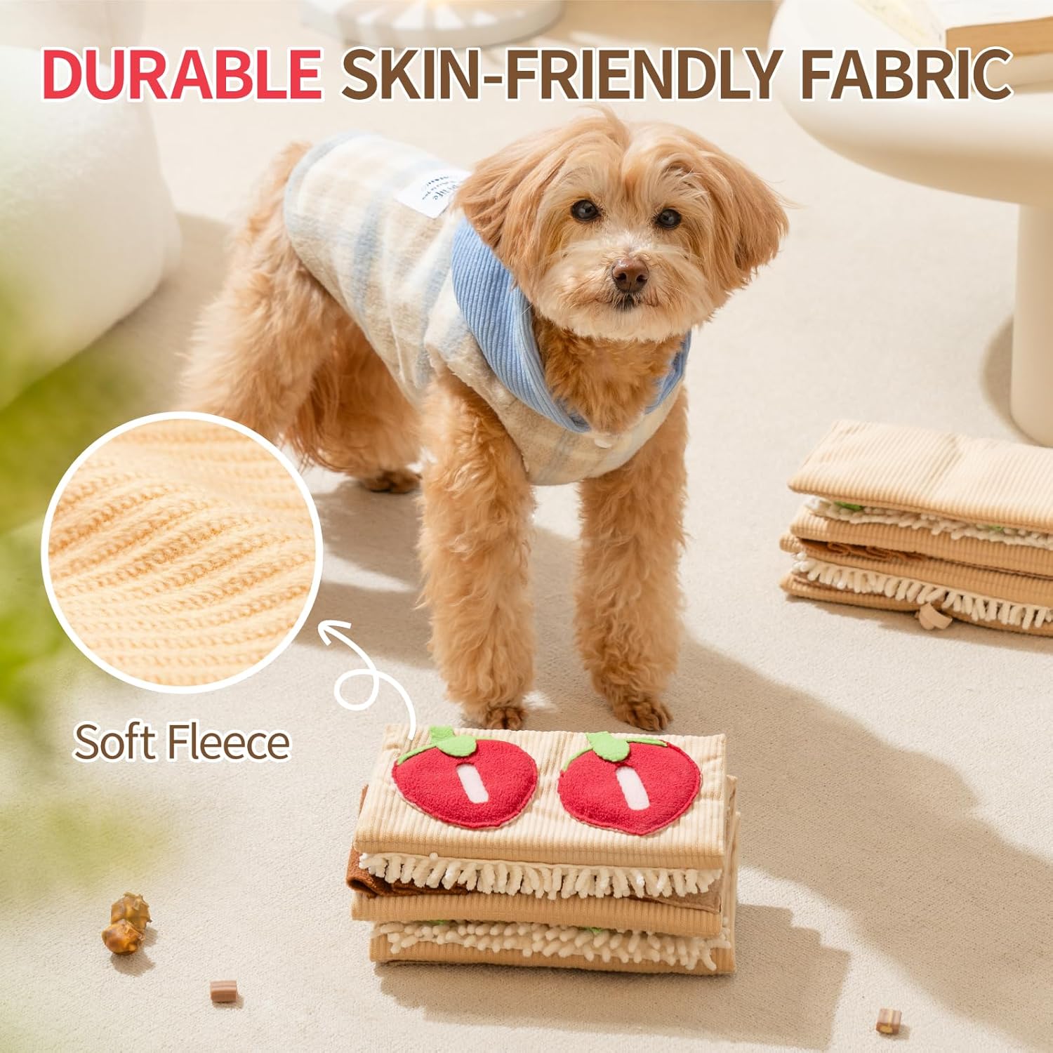 Cute Dog Snuffle Toy