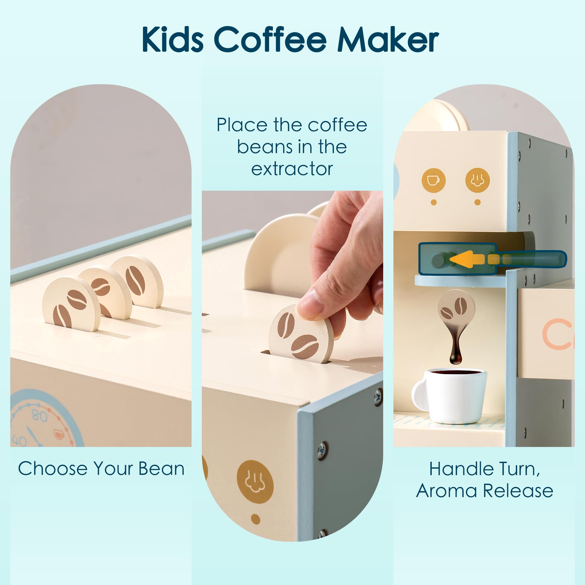 ROBUD Corner Coffee Shop Play Set