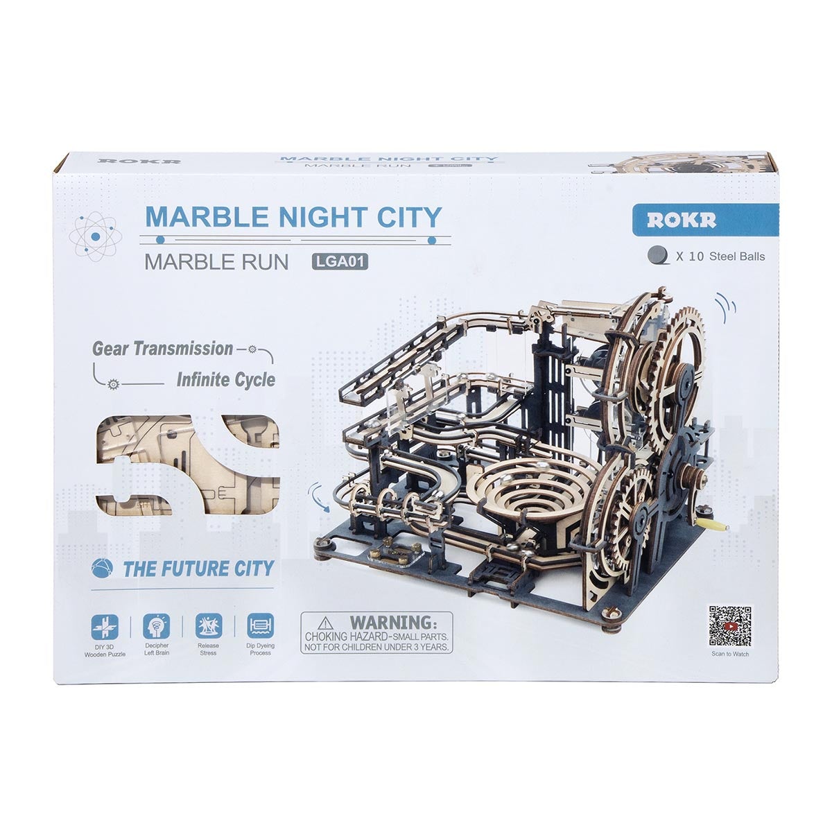 ROKR Marble Night City Kugelbahn LGA01 