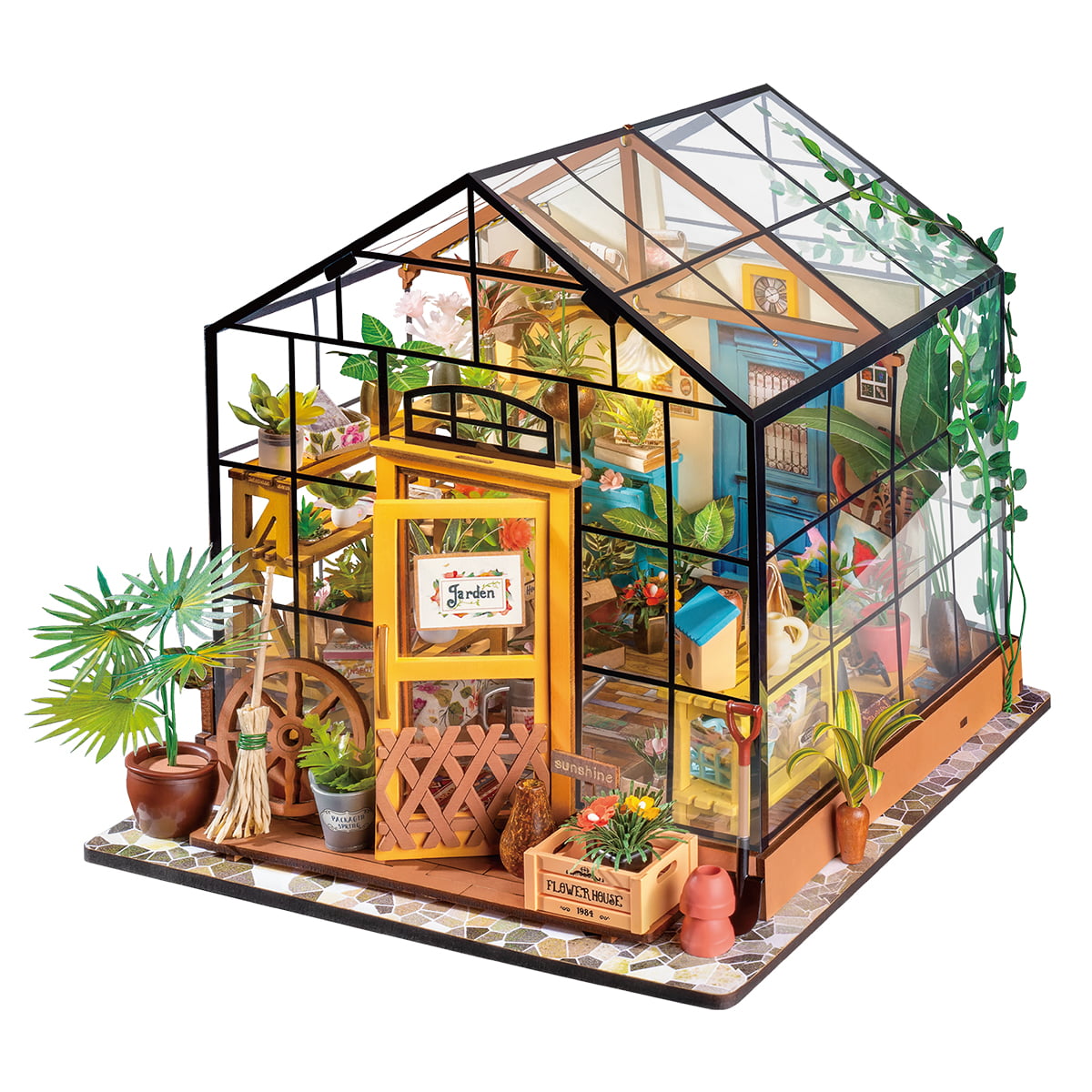 Rolife Cathy's Flower House DIY Miniature House DG104