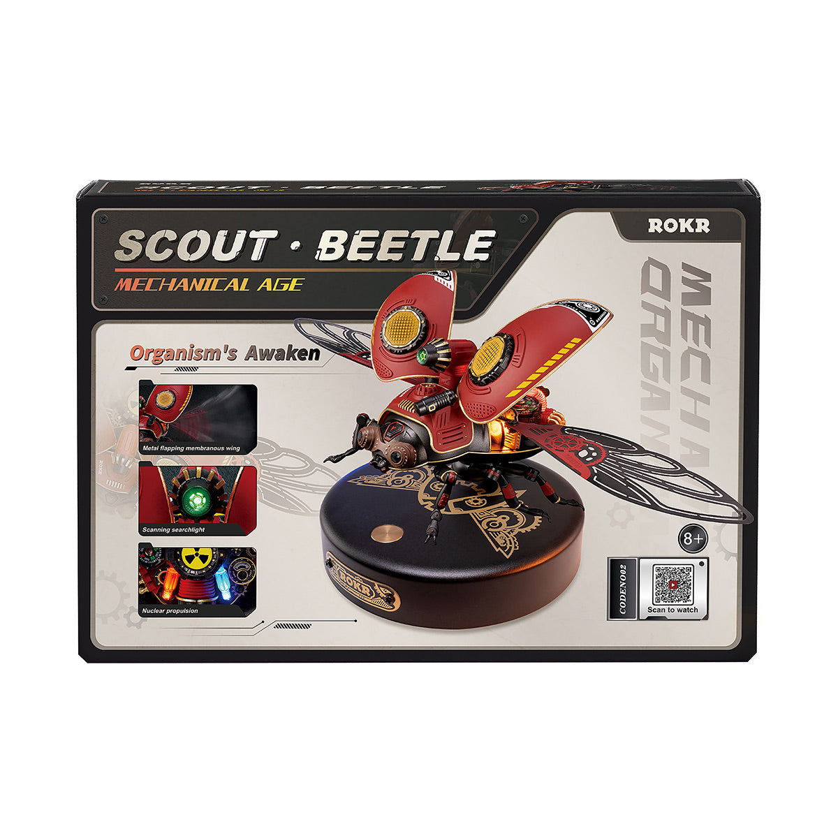 ROKR Scout Käfer Modell DIY 3D Puzzle MI02 