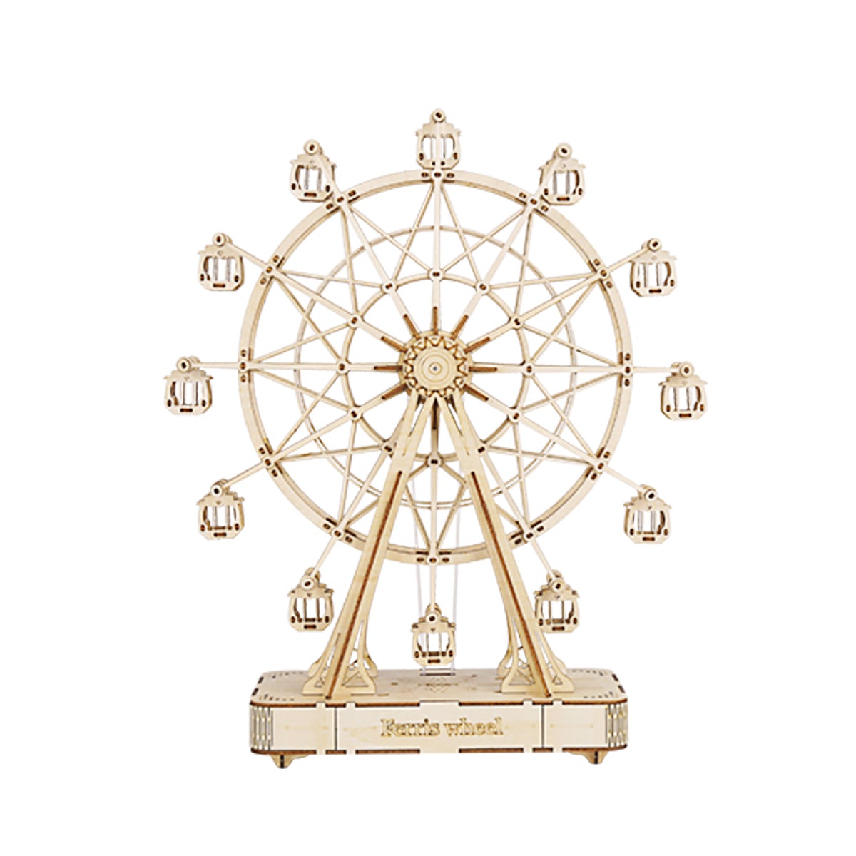 Rolife Riesenrad 3D Holzpuzzle Spieluhr TGN01 