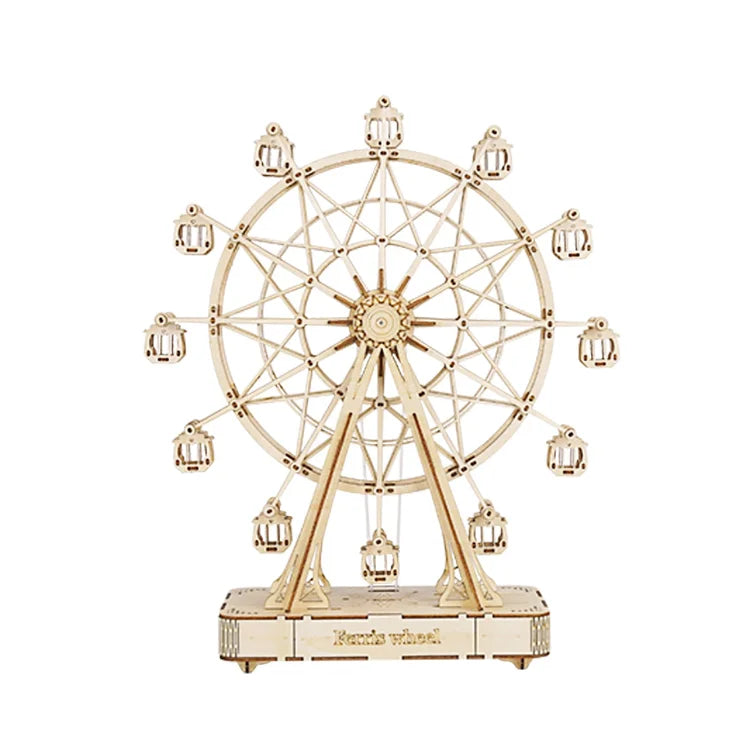 Rolife Ferris Wheel 3D Wooden Puzzle Music Box TGN01