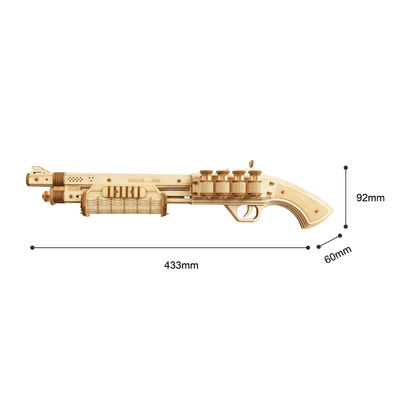 Pistolet de garde ROKR Terminator M870 Justice LQ501 