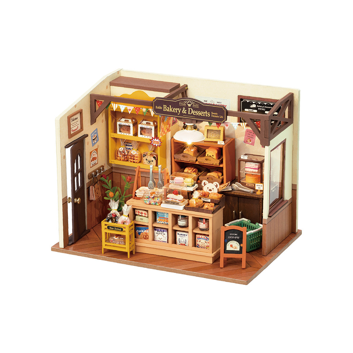 Rolife Becka's bakhuis DIY miniatuurhuiskit DG161