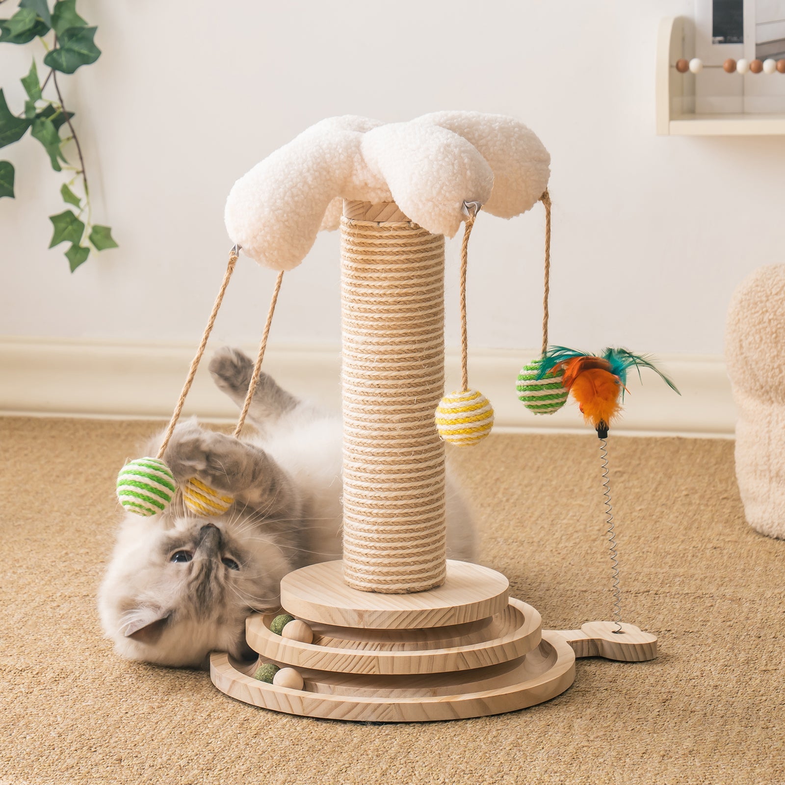 Fountain Cat Scratching Post