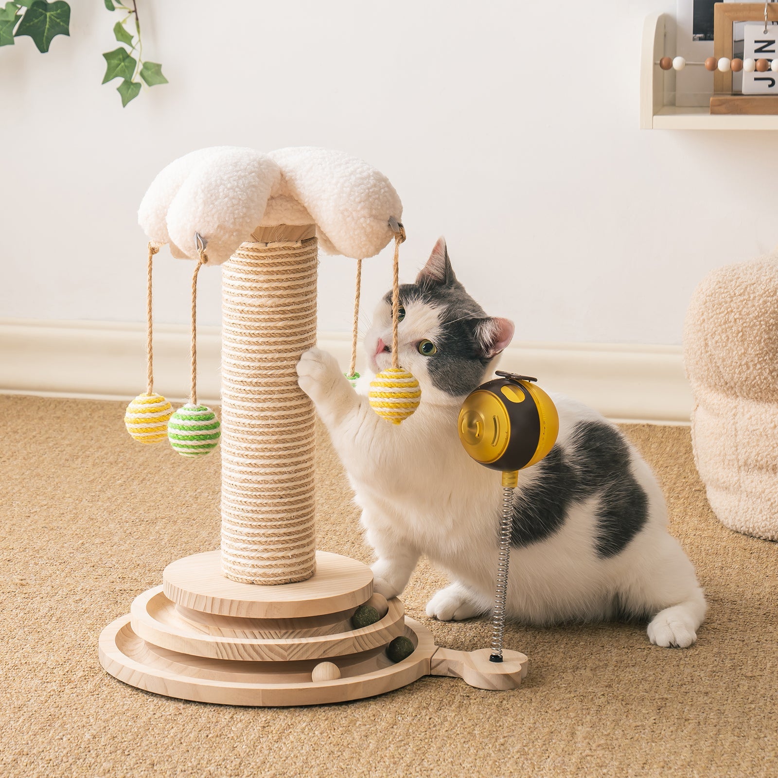 Fountain Cat Scratching Post