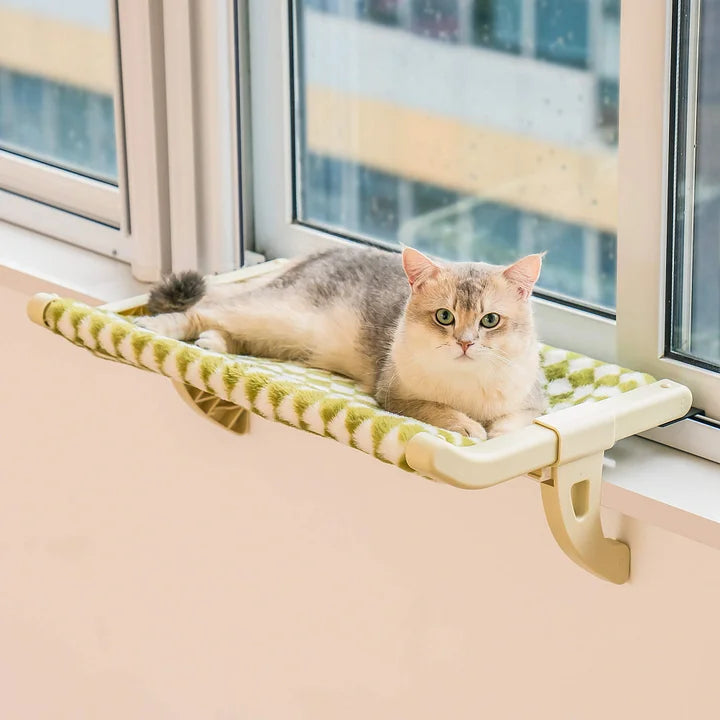 Mewoofun Vintage Cat Window Perch Green