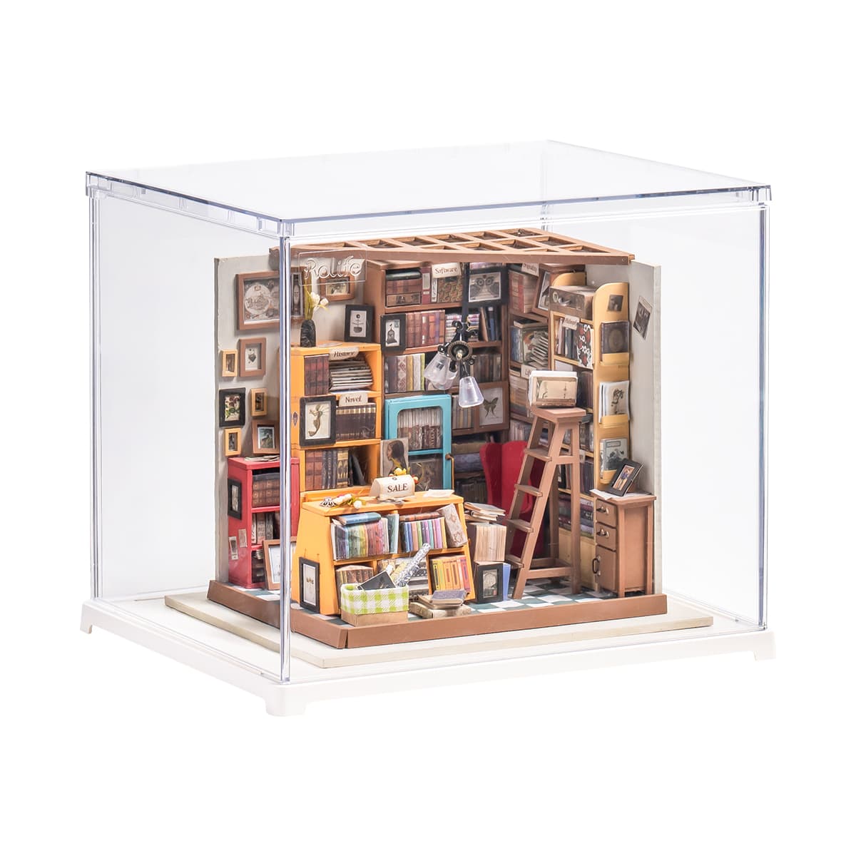 Rolife Sam's Studienbibliothek DG102 mit Displaybox DF03L 