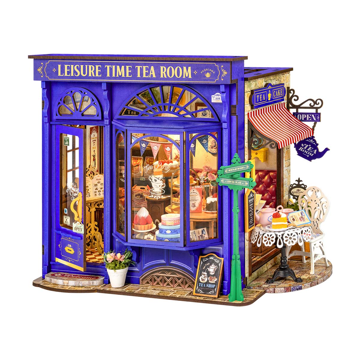 Rolife Leisure Time Tea Room DIY Miniatuurhuis DG171