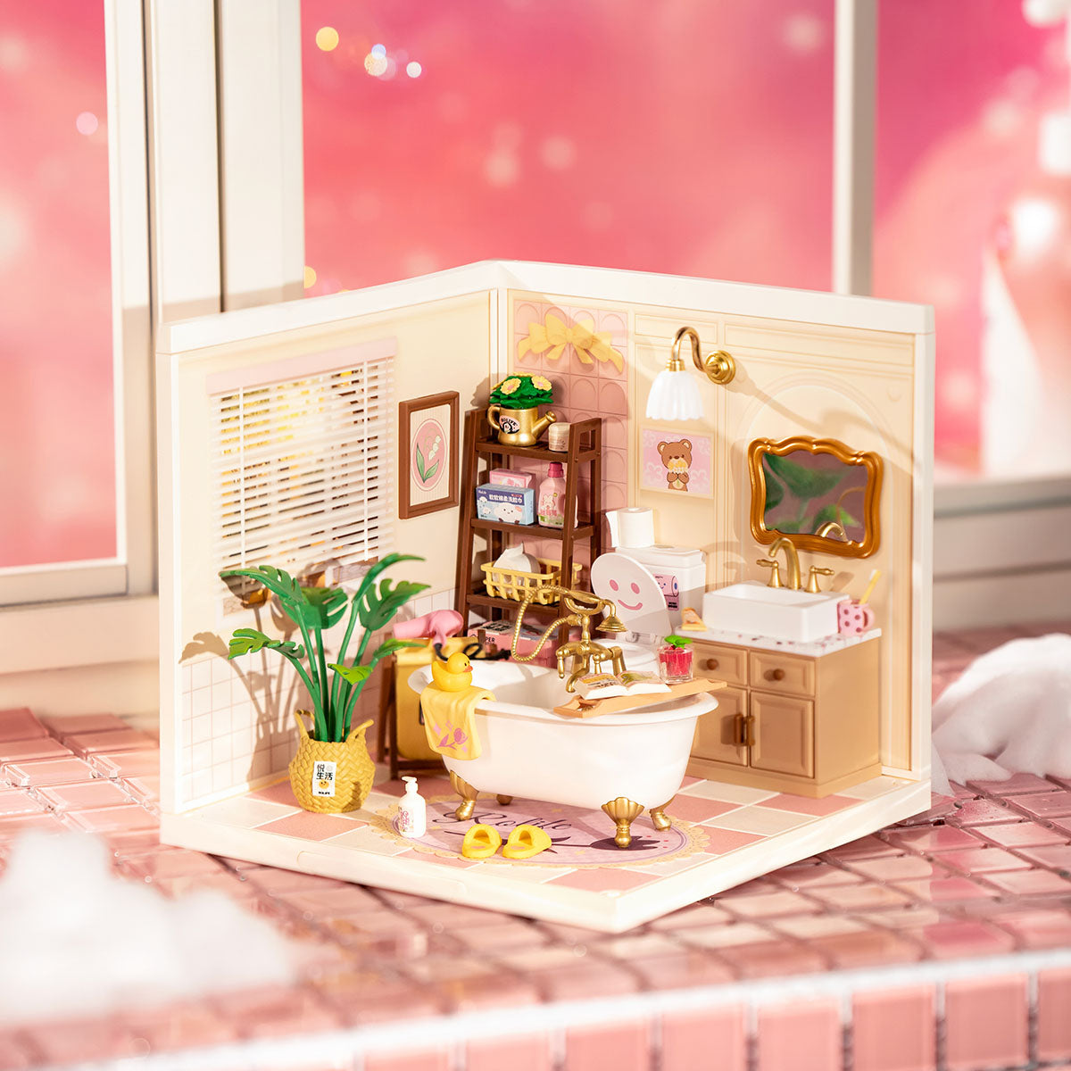 Rolife Pop Bubble Badkamer DIY Miniatuurhuis DW014