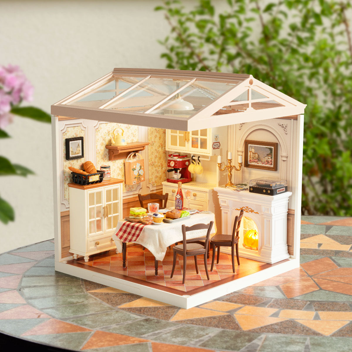 Rolife Rolife Warmes Esszimmer DIY Miniaturhaus DW015 