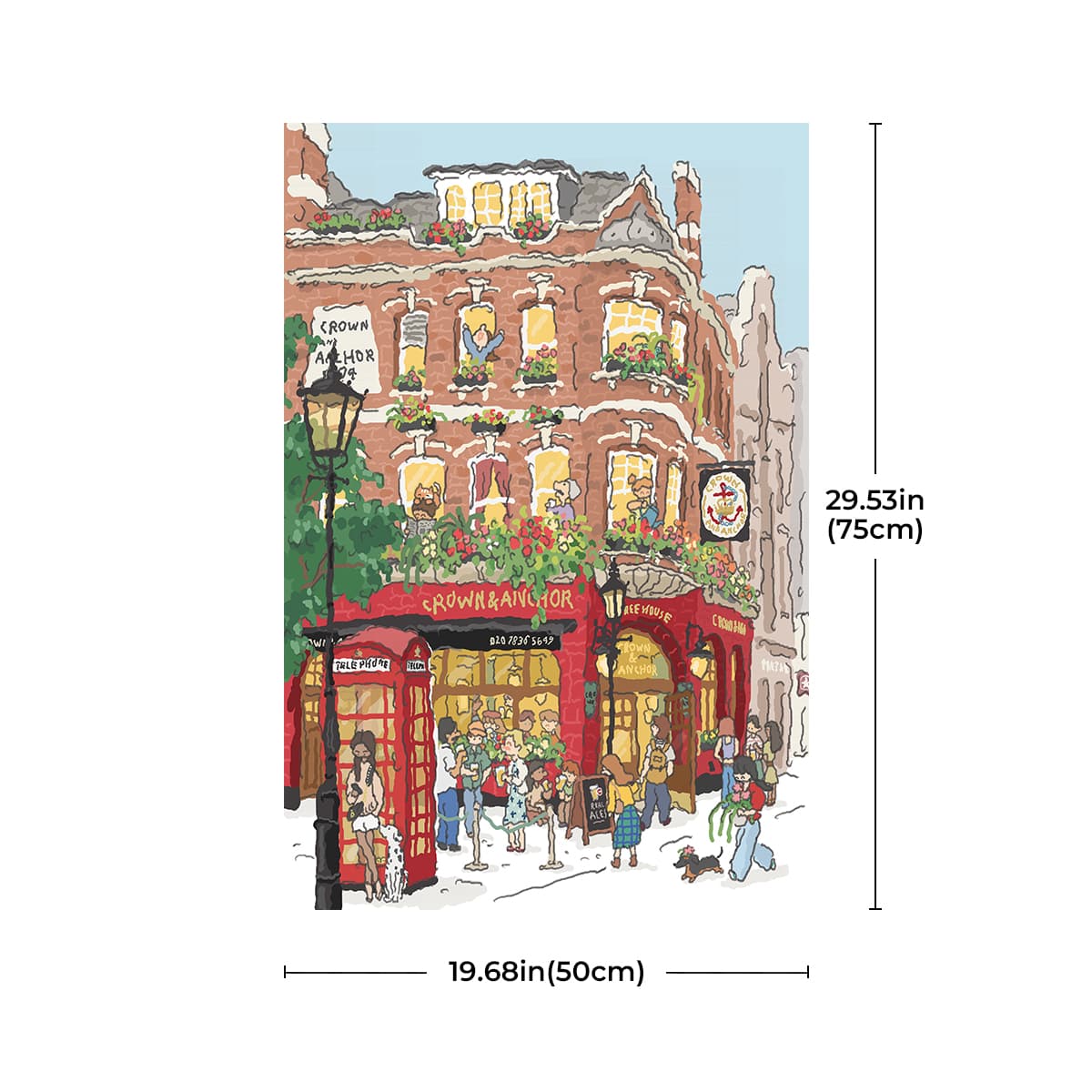 Rolife Willkommen in Covent Garden 1000-teiliges Puzzle PT006