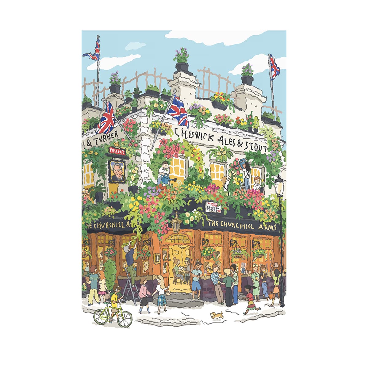 Rolife Pub in Londen 1000 Stuks Legpuzzel PT007