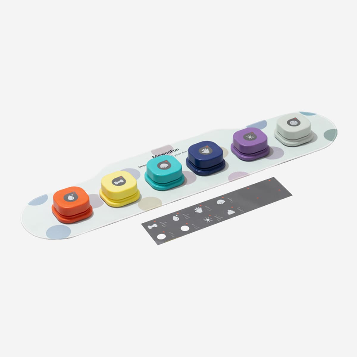 Polka Dot Talking Buttons 6 Pack