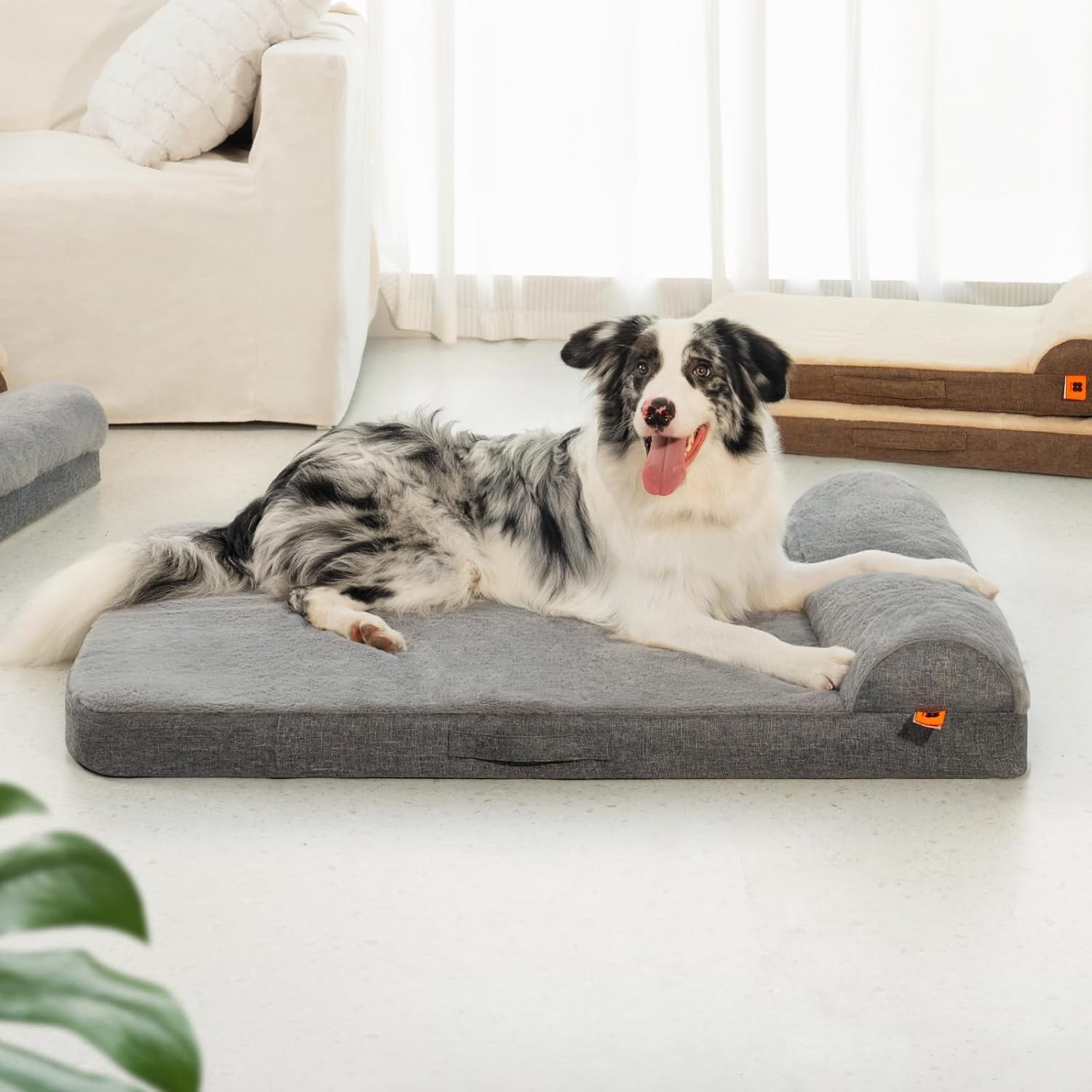 Orthopedic Bolster Dog Bed