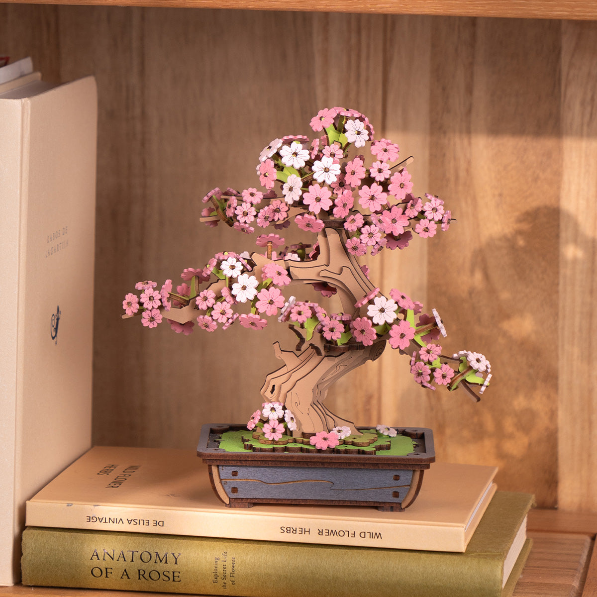 Rolife Sakura Bonsai DIY Wooden 3D Puzzle TG415