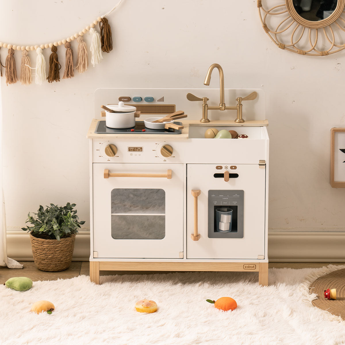 ROBUD Montessori  Wooden Play Kitchen