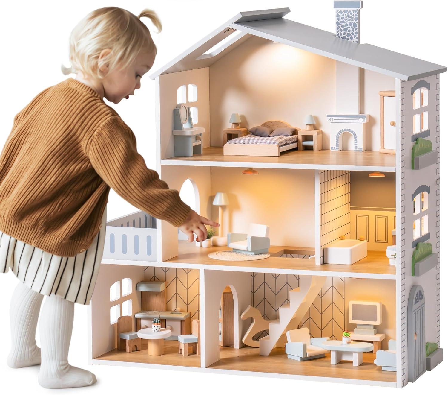 Simple Nordic Doll House