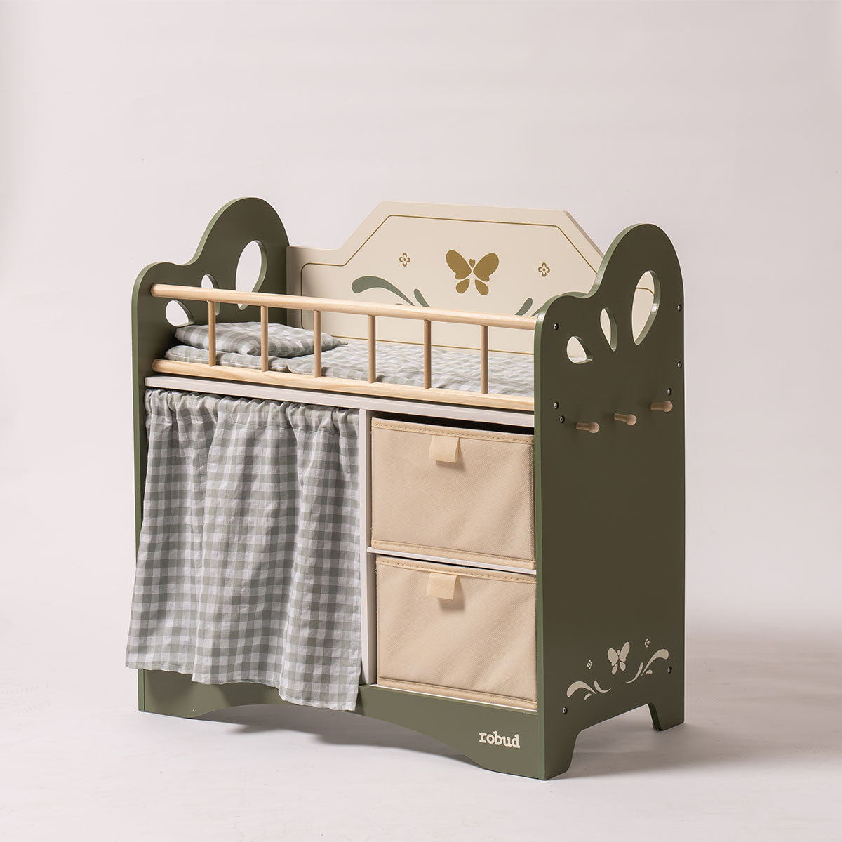 ROBUD Doll Bed Furniture with Clothes