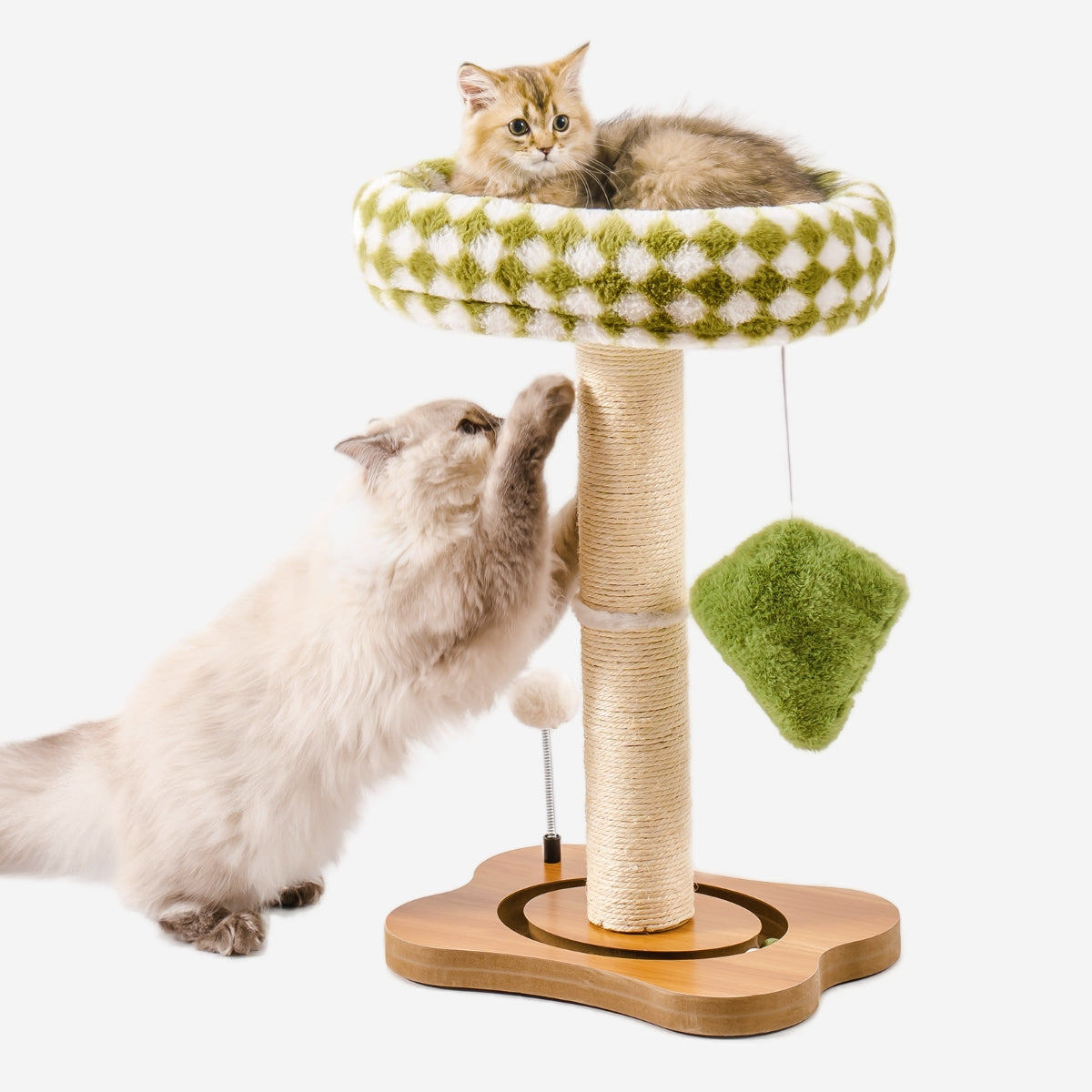 Vintage Diamond Cat Tree