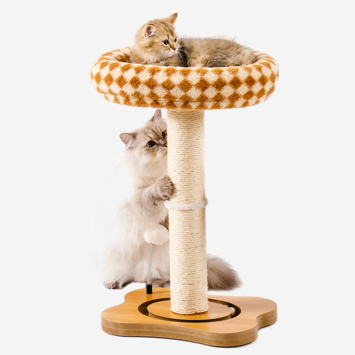 Vintage Diamond Cat Tree