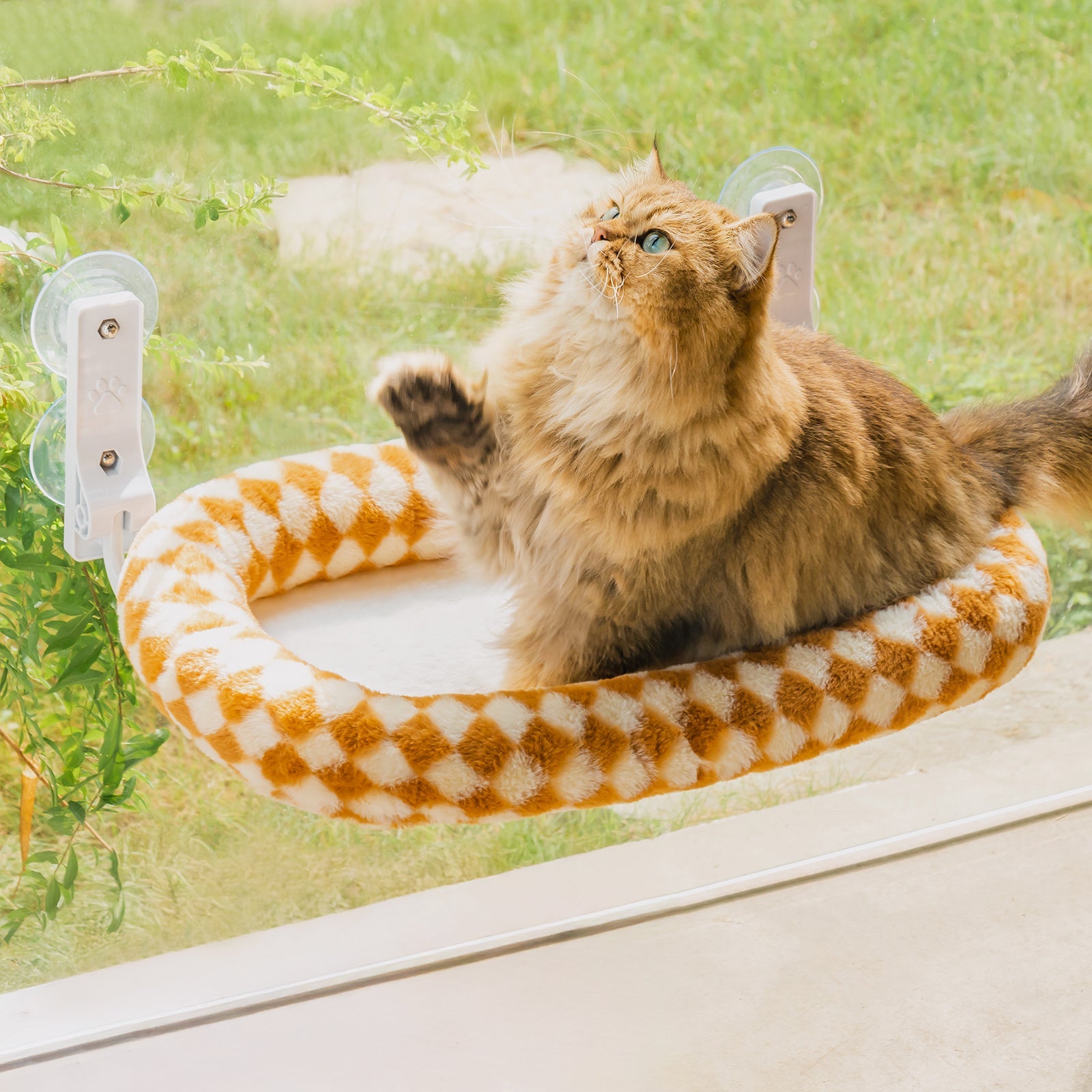 Vintage Foldable Heavy Duty Cat Window Perch