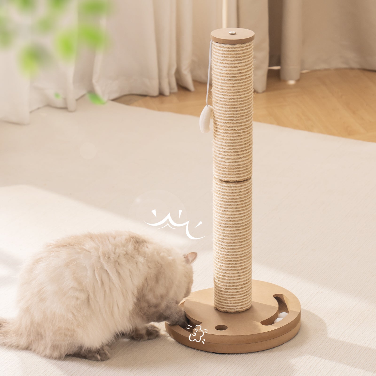 Orbital Ball Cat Scratching Post