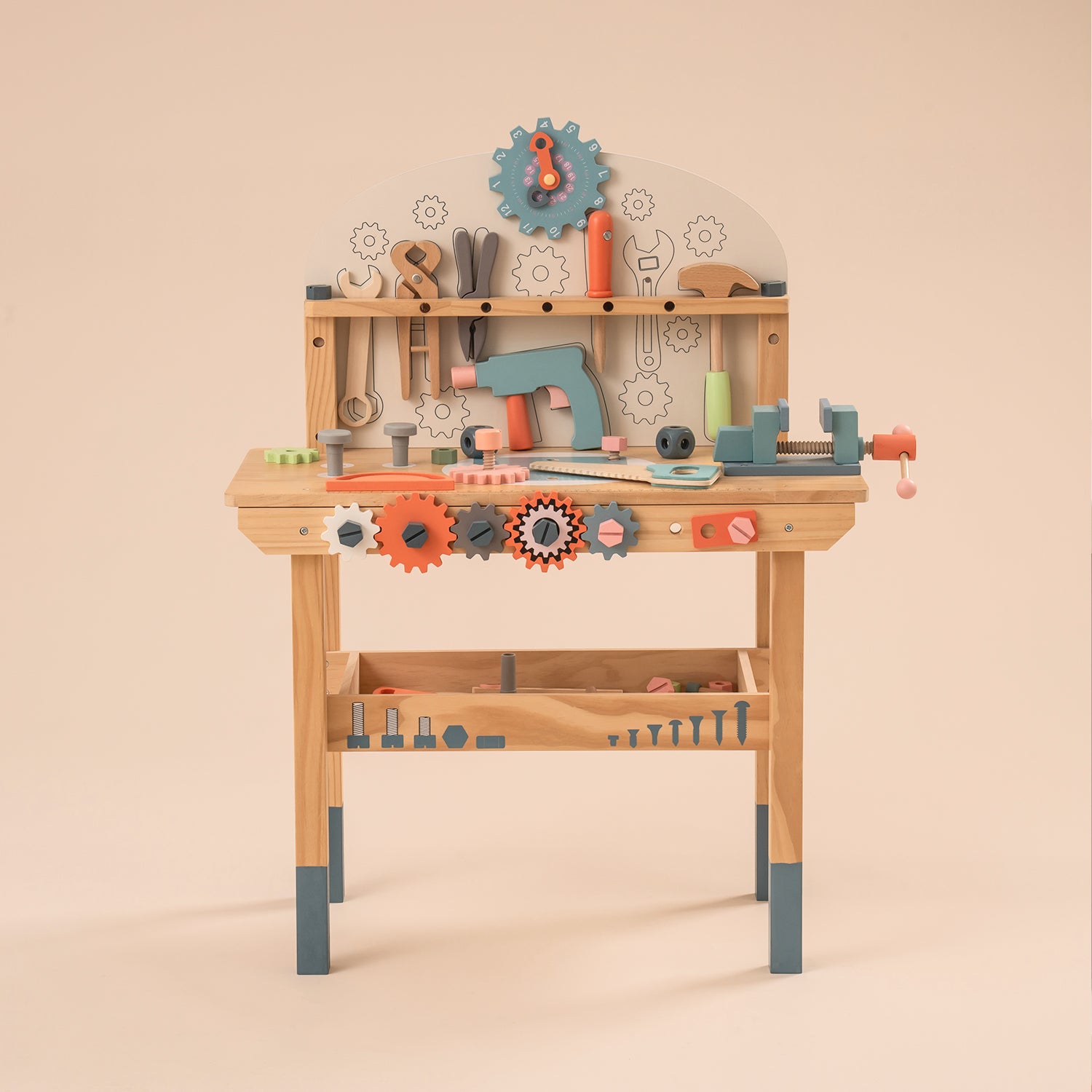 ROBUD Toy Workbench Tool Bench Set for Kids WG200