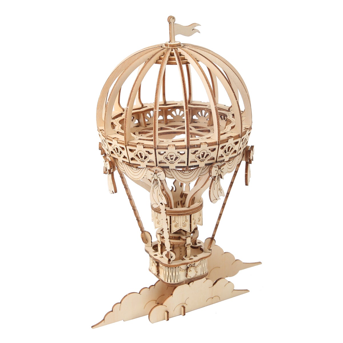 Puzzle 3D en bois Montgolfière Rolife TG406