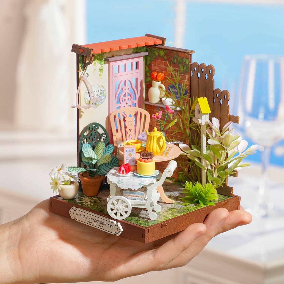 Rolife Fancy Tea Yard DIY miniatuurhuis DS038