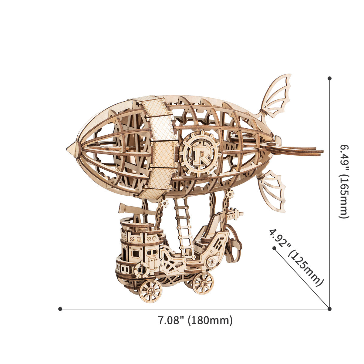 Rolife luchtschipmodel 3D houten puzzel TG407