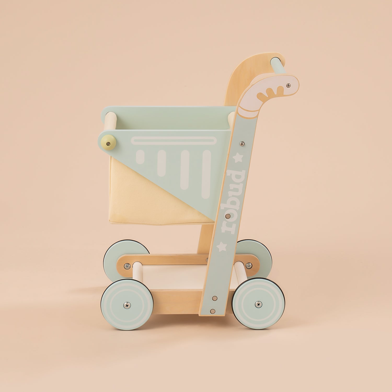 ROBUD Wooden Baby Push Walker Toy WRP02