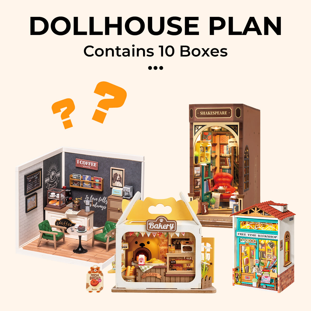 Robotime Subscription Box - Dollhouse Plan