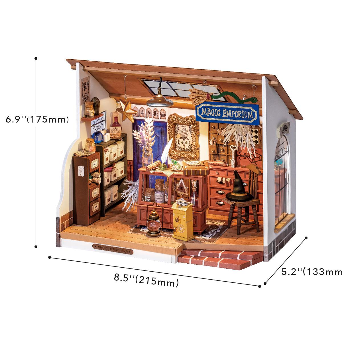 Rolife Kiki's Magic Emporium - DIY-Miniaturhaus-Bausatz DG155 