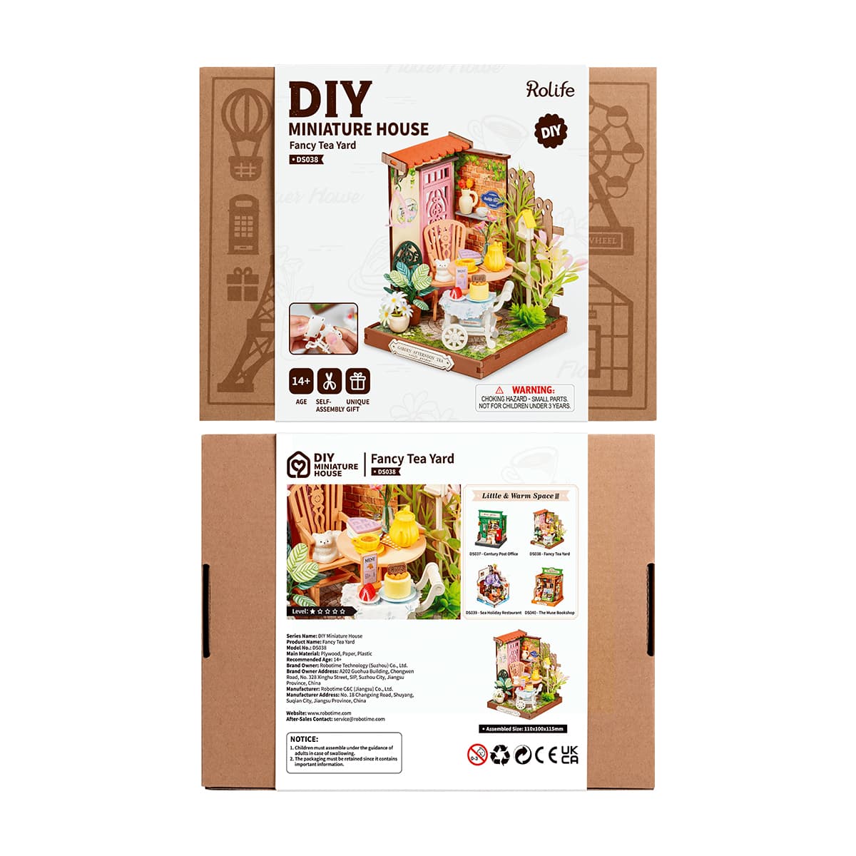 Rolife Fancy Tea Yard DIY miniatuurhuis DS038