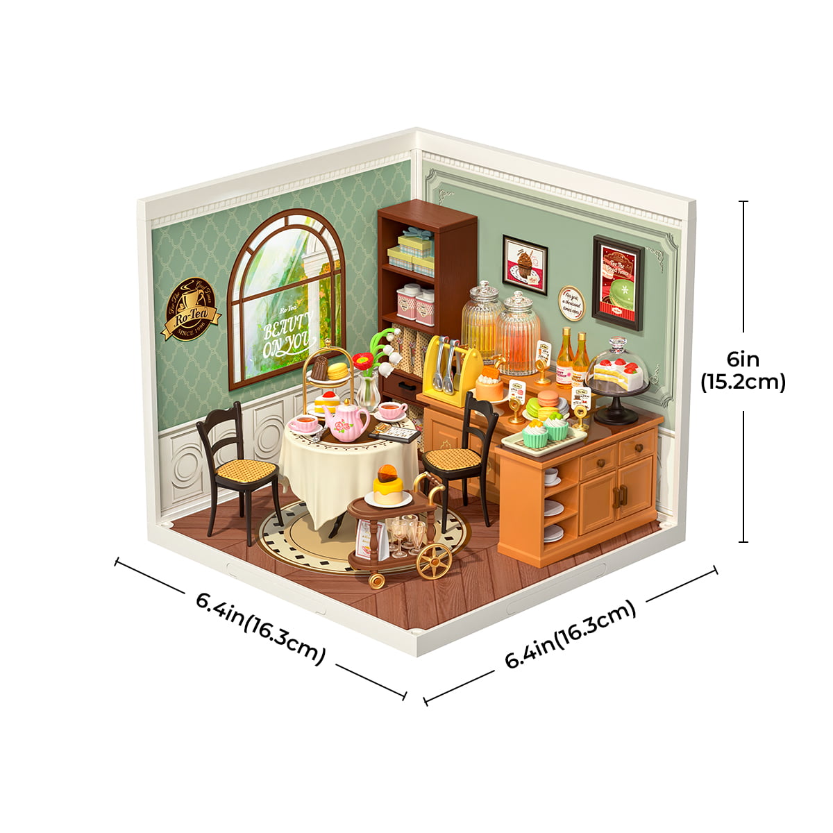 Rolife Sweet Sips Tea DIY Miniature House DW011