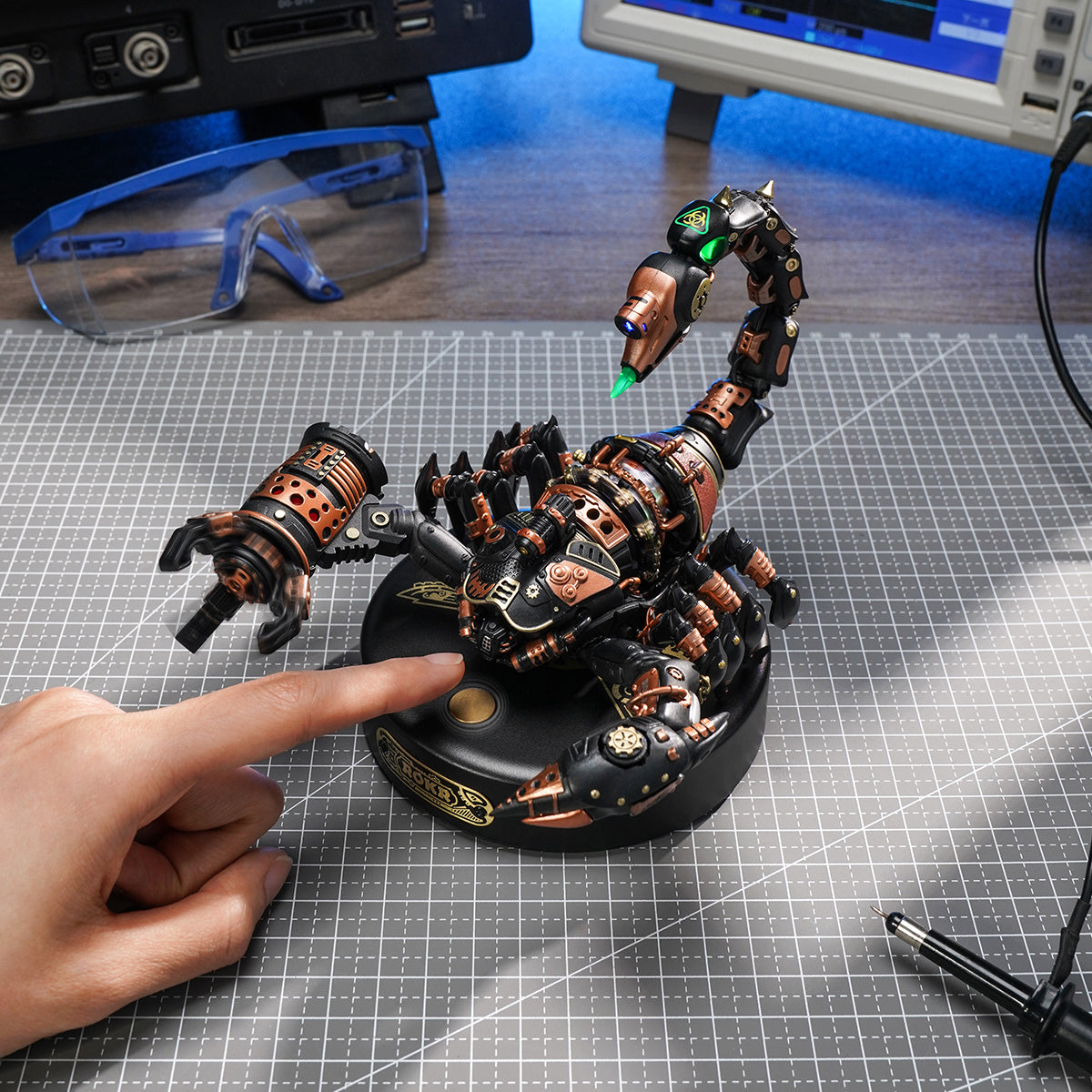 Puzzle 3D à faire soi-même du modèle de scorpion empereur ROKR MI04 