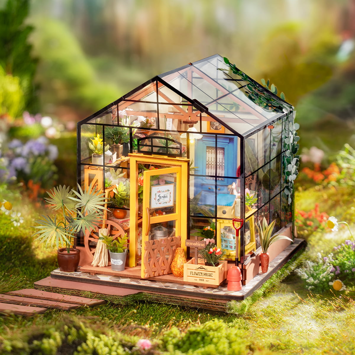 Rolife Cathy's bloemenhuis DIY miniatuurhuis DG104