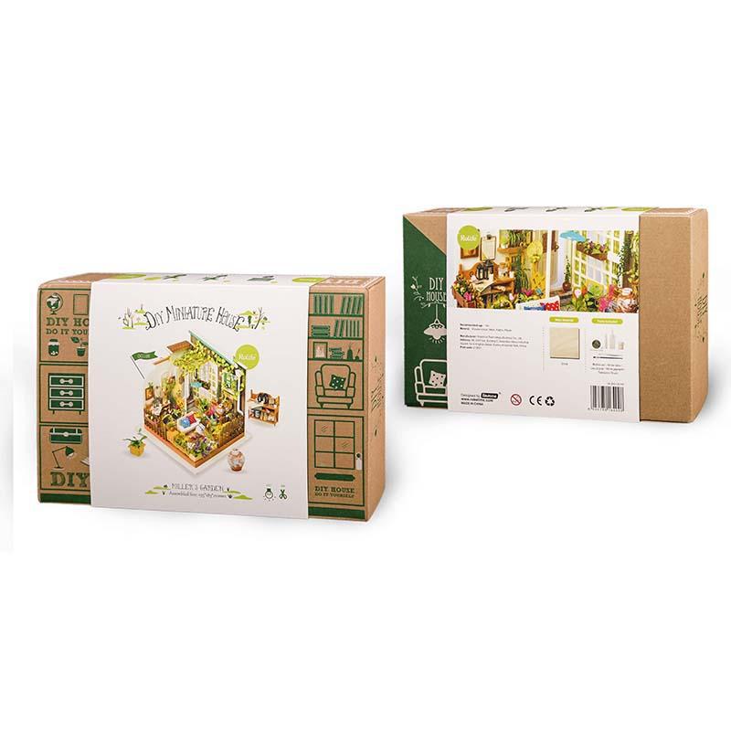 Rolife Miller's Garden DIY Miniature House Kit DG108