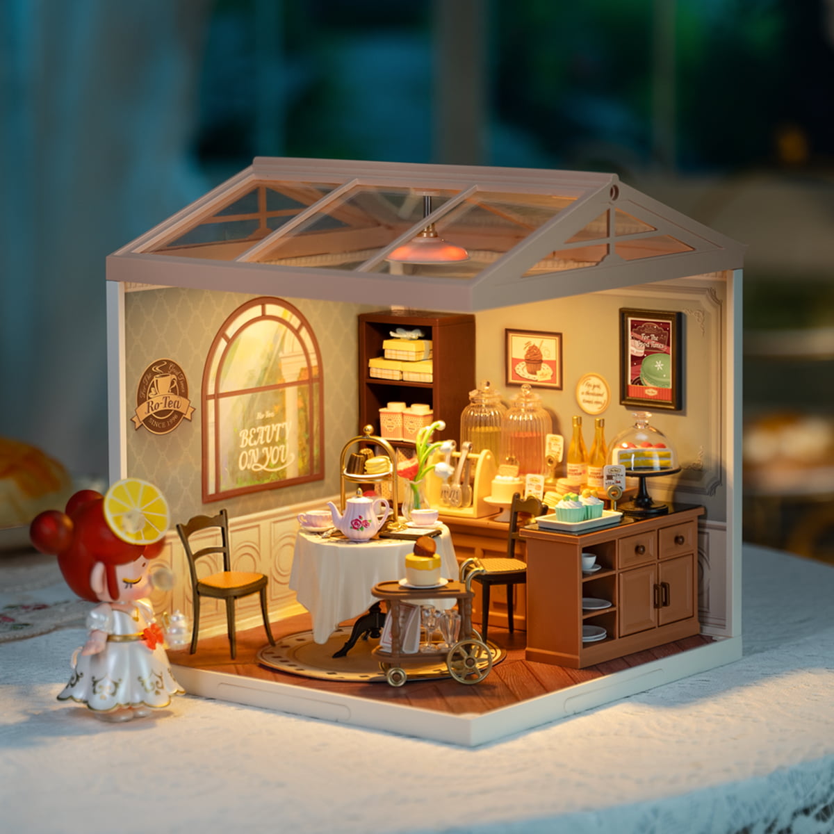 Rolife Sweet Sips Tea DIY Miniature House DW011