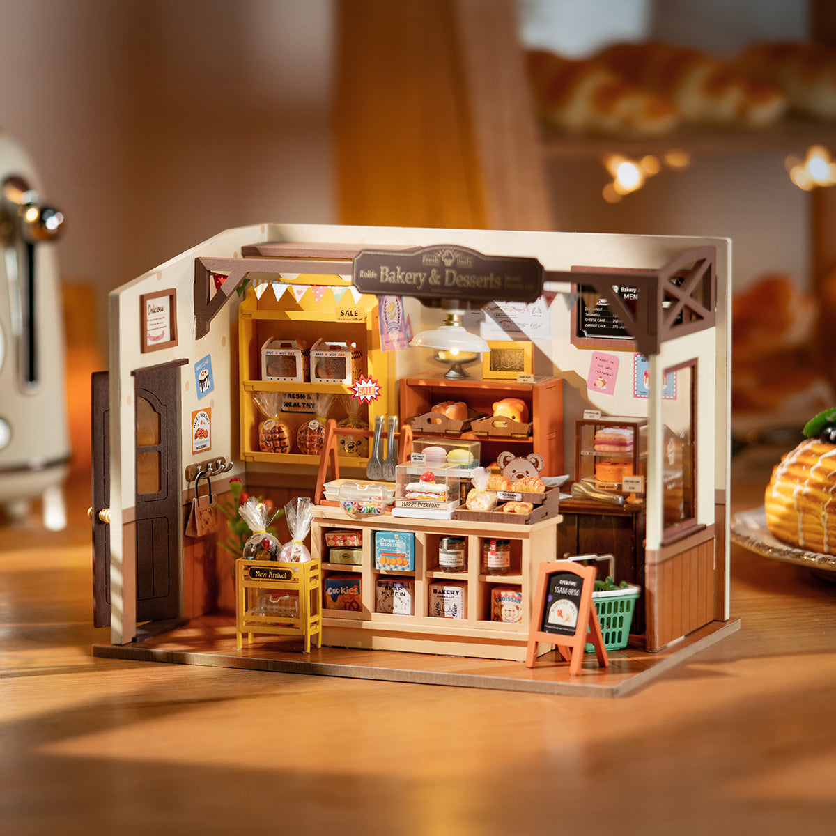 Rolife Becka's bakhuis DIY miniatuurhuiskit DG161