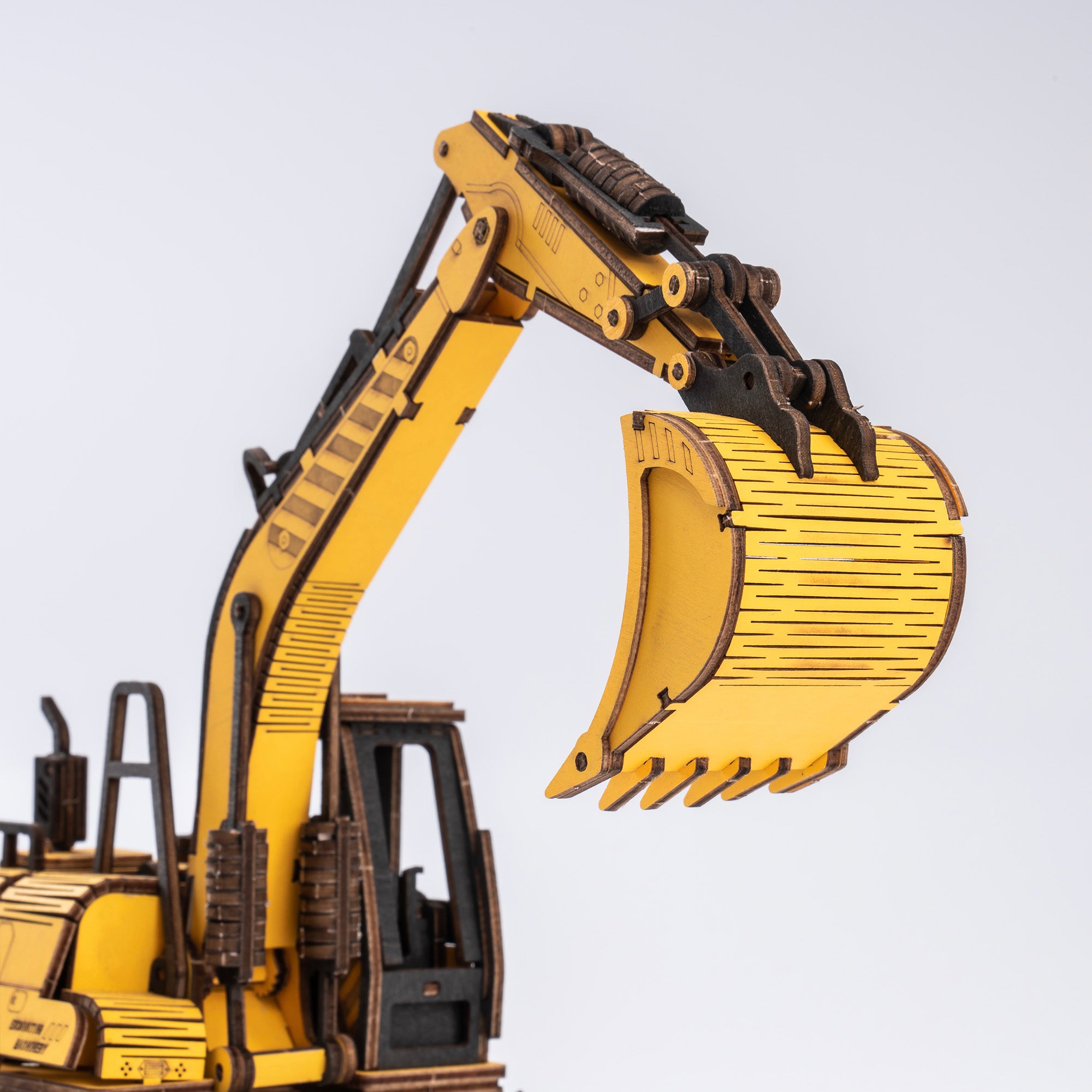 ROKR Excavator Engineering Vehicle 3D Wooden Puzzle TG508K