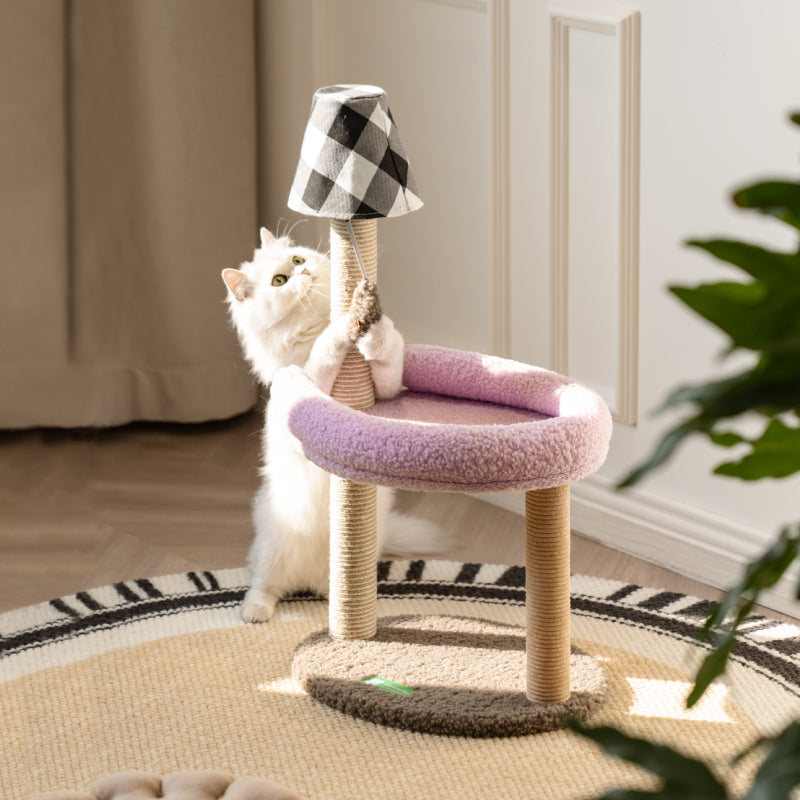 Table Lamp Double Cat Climbing Post