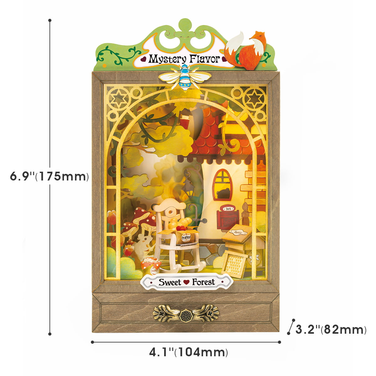 Rolife Sweet Forest DIY Poppenhuis Box Theater DS026