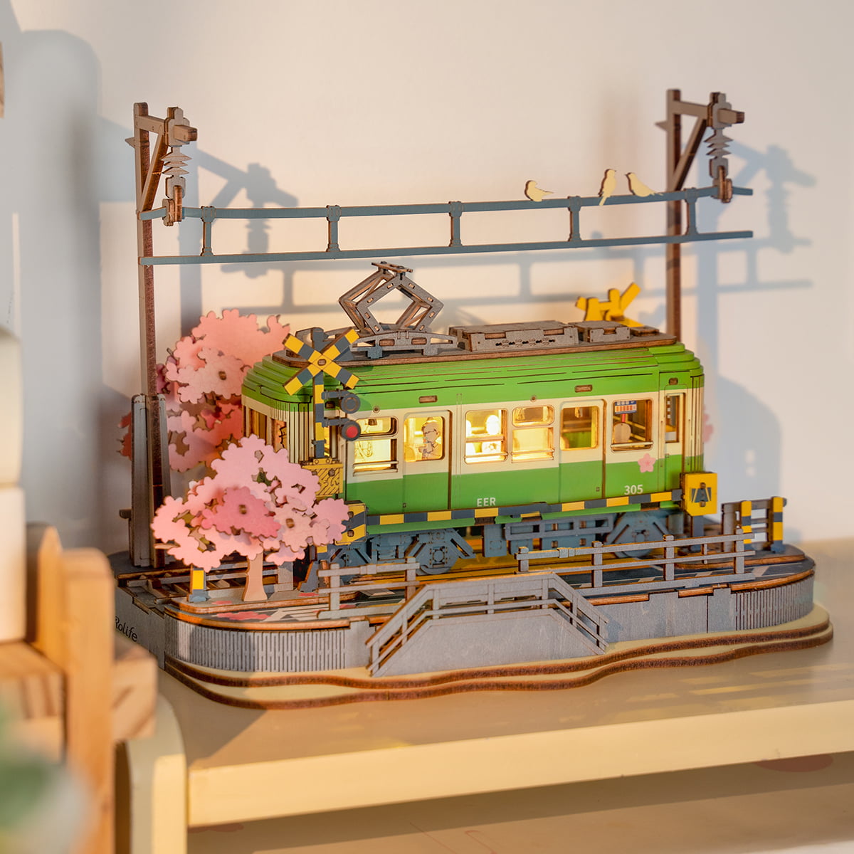 Rolife Sakura Journey 3D Wooden Puzzle TGS02