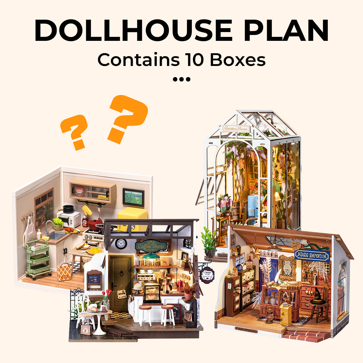 Robotime Subscription Box - Dollhouse Plan