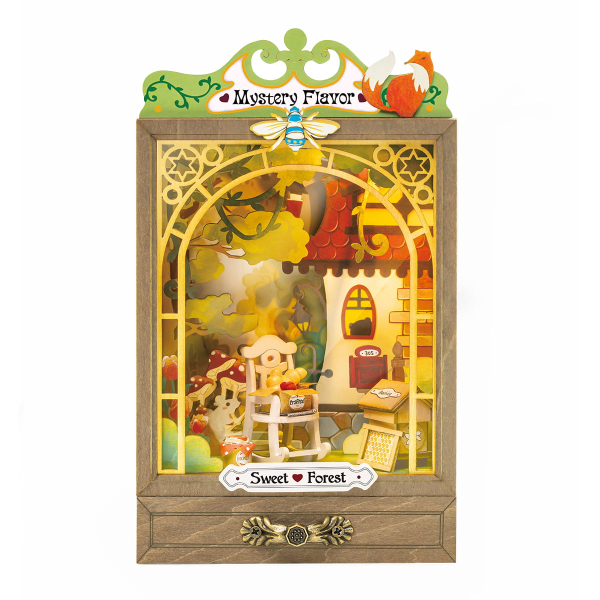 Rolife Sweet Forest DIY Puppenhaus Box Theater DS026 